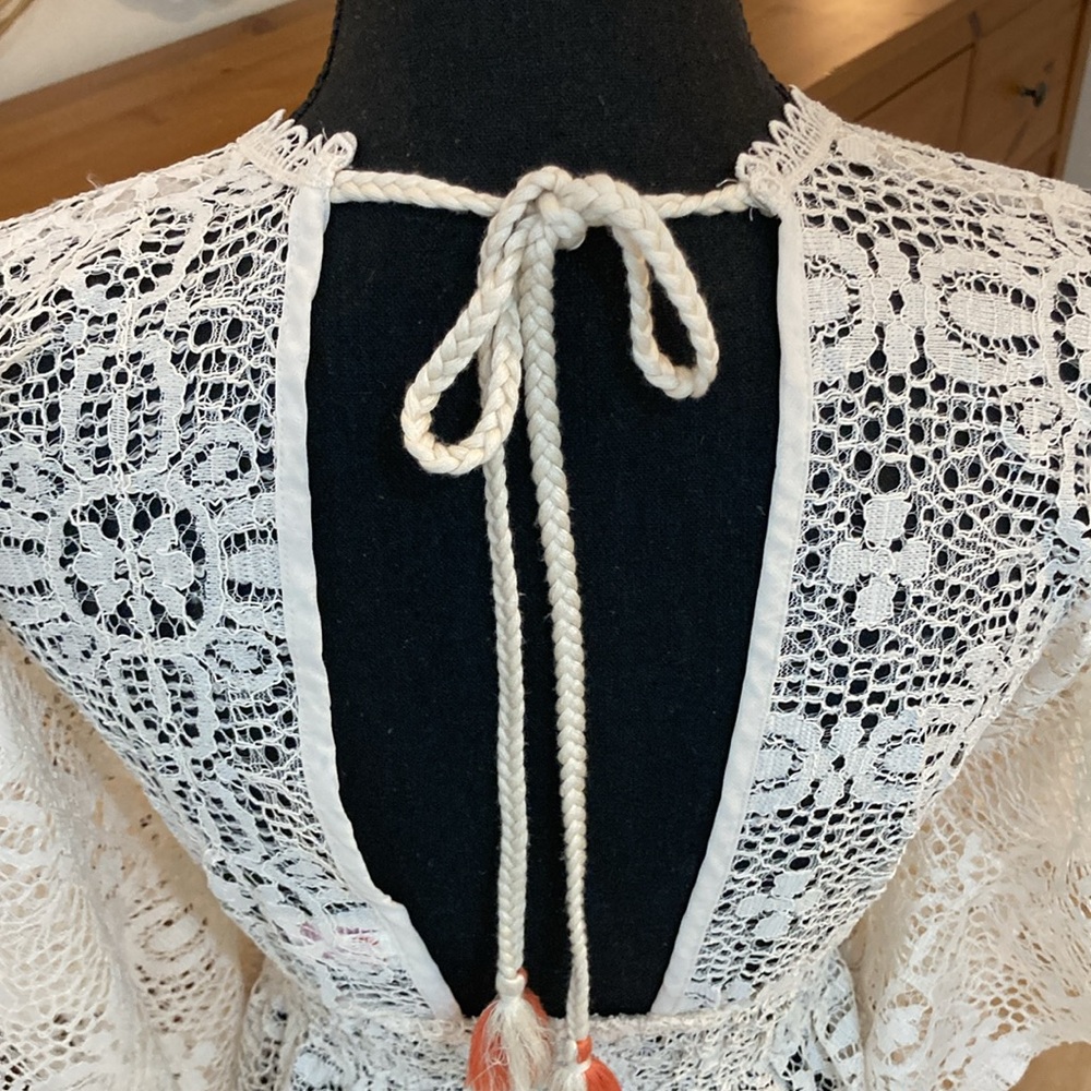 Lace swim cover up - Picture 8 of 13